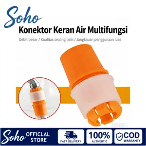 Konektor Selang Air Sambungan Kran Fleksibel Klem Kepala Selang