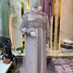 Gamis Safira payet tile mewah