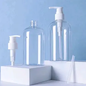 Botol pump 250ml oval | botol shampoo | botol body wash natural tumbler straw