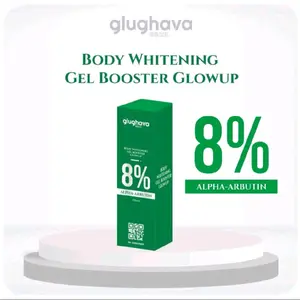 Glughava body whitening gel booster glow up 100ml
