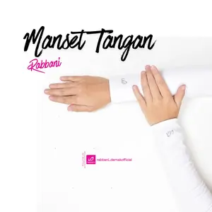 RABBANI - MANSET TANGAN - MANSET TANGAN BAHAN KAOS - INNER TANGGAN RABBANI - 100% ORIGINAL