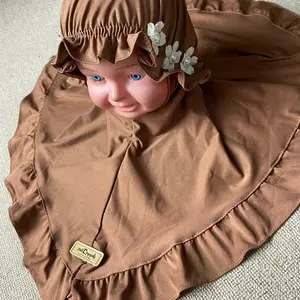 Jilbab turban sakura kecil jersy balon super by sidQiyyah