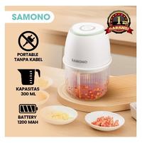 Gambar Samono Mini Chopper Blender Portable Gilingan Mini Bumbu Daging SW-L5 dari utamamegaelectric Kota Tangerang Selatan 2 Tokopedia