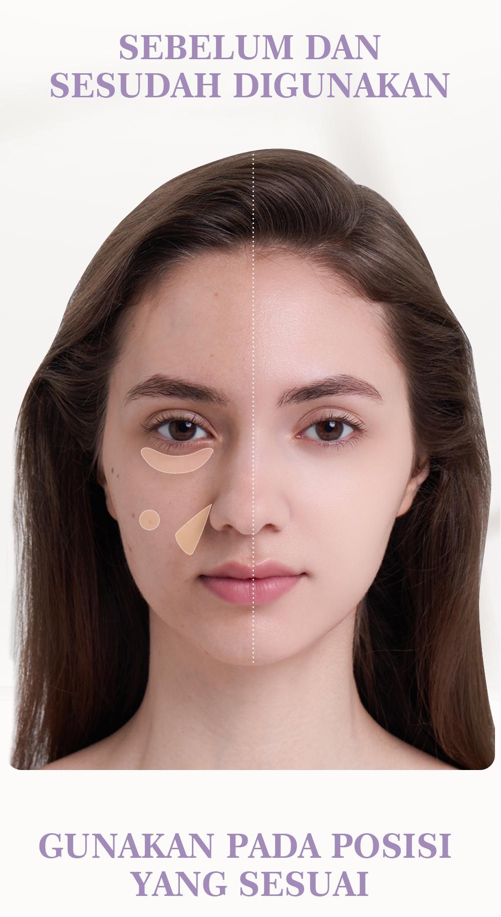 Urracx Concealer Palette Highlighter Contour 3 Warna--Concealer Urracx Concealer Palette Highlighter Contour 3 Warna--Concealer