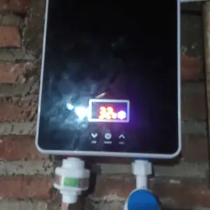Pemanas Air Hemat Listrik  Water Heater Pemanas Air Listrik Instan Yang Dipasang LED Display