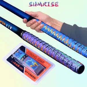 Fishing Rod Sweatband 1.5M Anti Slip Hand Grip Tape Gradient Color untuk Fishing Rod & Badminton Racket