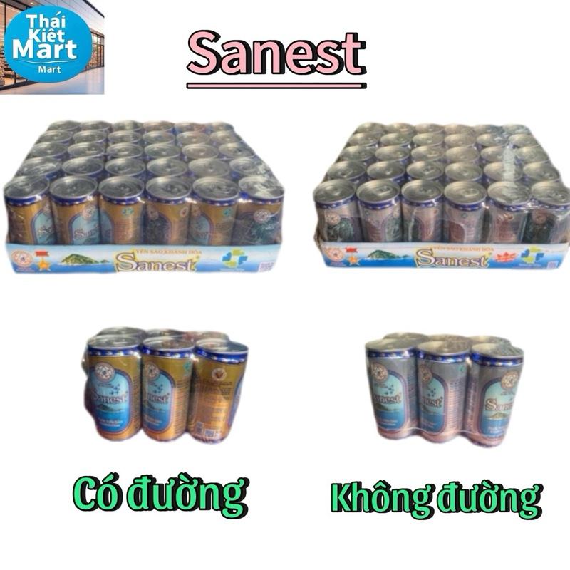 Nước yến lon Sanest Khánh Hoà thùng 30 lon tăng hơn 7,5 % so với mẫu cũ