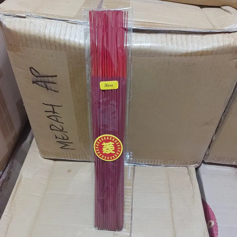 MJ Hio Dupa Sembahyang Wangi / Dupa 60 Batang Cendana Rose Darshan / Seribu Bunga 1 Jam 8