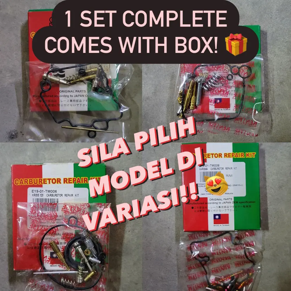 suzuki carry carburetor f6 repair kit - TikTok Shop Malaysia