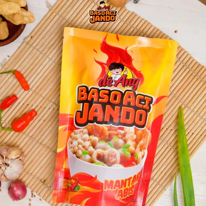 Bakso Aci Isi Tetelan Sapi Sambal Segar ( Makanan Pedas / Food Instan ) 5