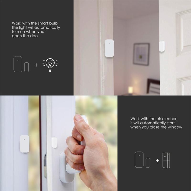 Product Introduction of Global version Aqara Door Window Sensor Zigbee Wireless Connection Gateway required Smart Home For Xiaomi mijia APP For Homekit 36