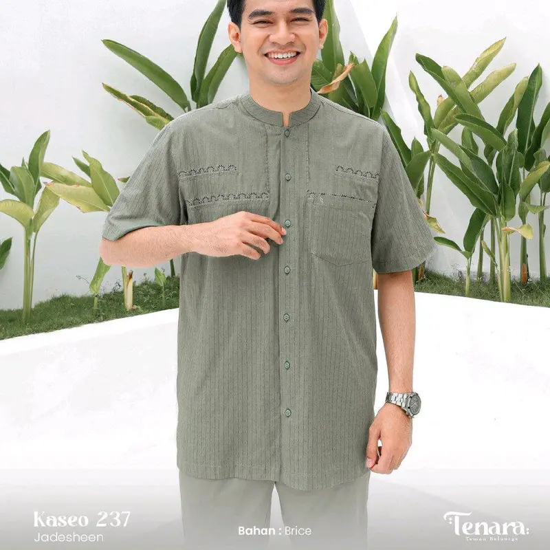 Sarimbit Lebaran 2025 - Tenara 12 Jadesheen/ Nara 12 Jadesheen/ Kaseo 237 Jadesheen/ Nara Kids 12 Jadesheen/ Kliko 173 Jadesheen Gamis Ibu Keluarga Muslim Baju Pendek 2
