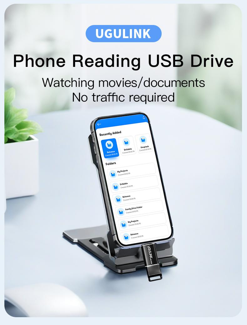 Product Introduction of Bộ Chuyển Đổi OTG, UGULINK, Thích Hợp Chuyển Đổi Điện Thoại Di Động Sang Ổ Đĩa USB, Kết Nối USB 9