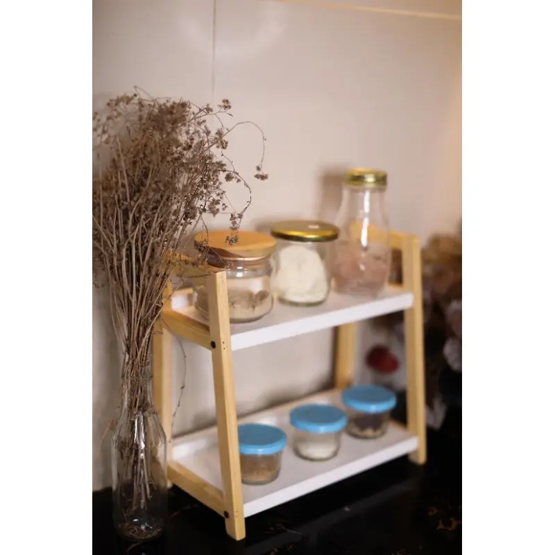 Rak bumbu dapur multifungsi desain minimalis