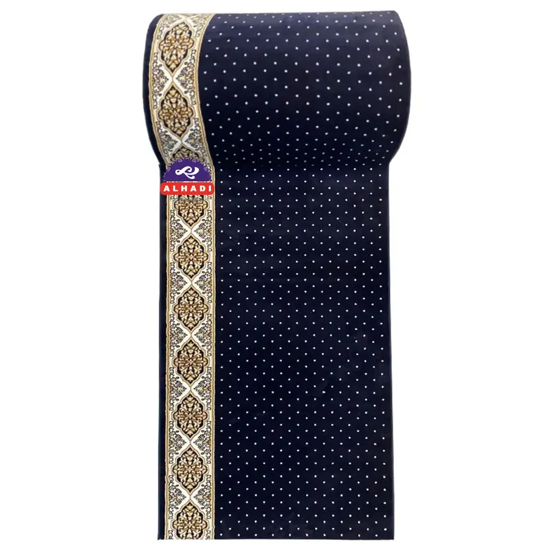 Alhadi Karpet Masjid ALGIZ METERAN Ukuran 100 x 120cm Tebal 12mm Sajadah Mushola Turki 5
