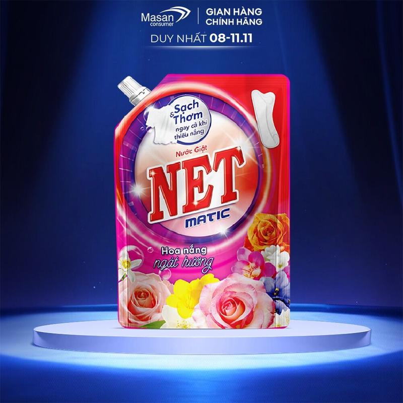  Nước giặt NET hương Hoa Nắng Ngát Hương túi x 3.4kg 