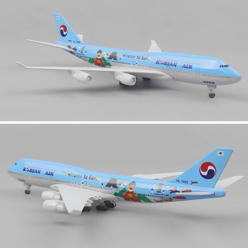 Mô Hình Máy Bay Hàn Quốc Boeing 747-400 Phiên Bản Đặc Biệt HL7495 Đồ Chơi Toy
