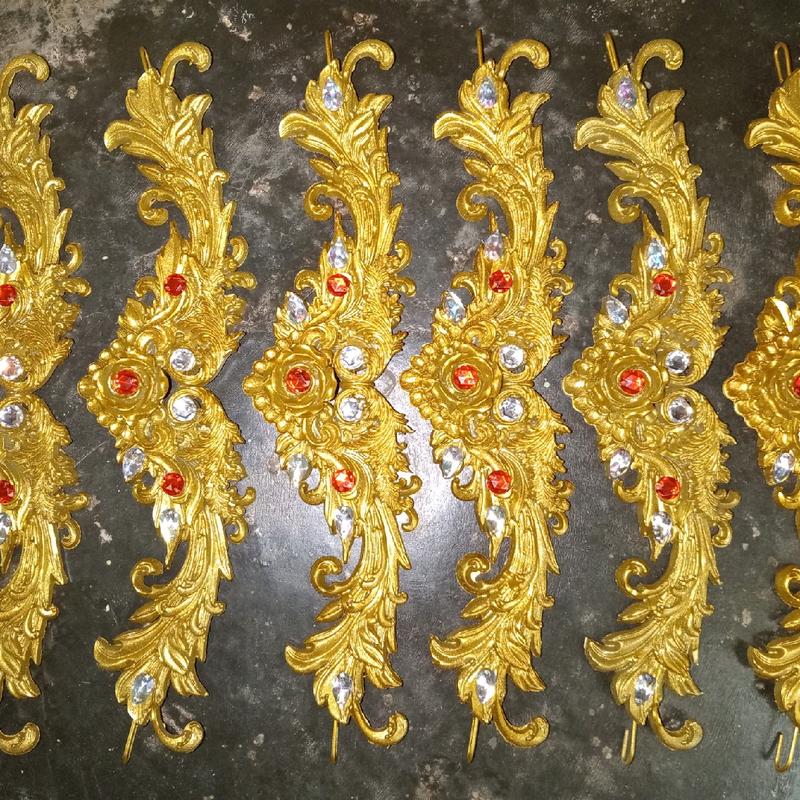 siger, tari, aksesoris, hiasan kening, mahkota Elegan Headbands Silver 2