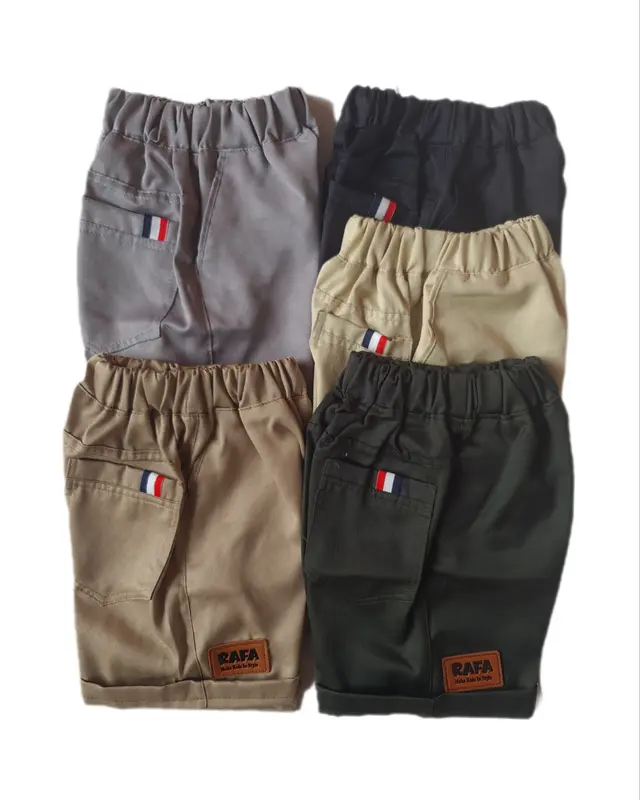 Paket 5pcs Celana Pendek Anak Laki Laki 1-12 Tahun Katun 2