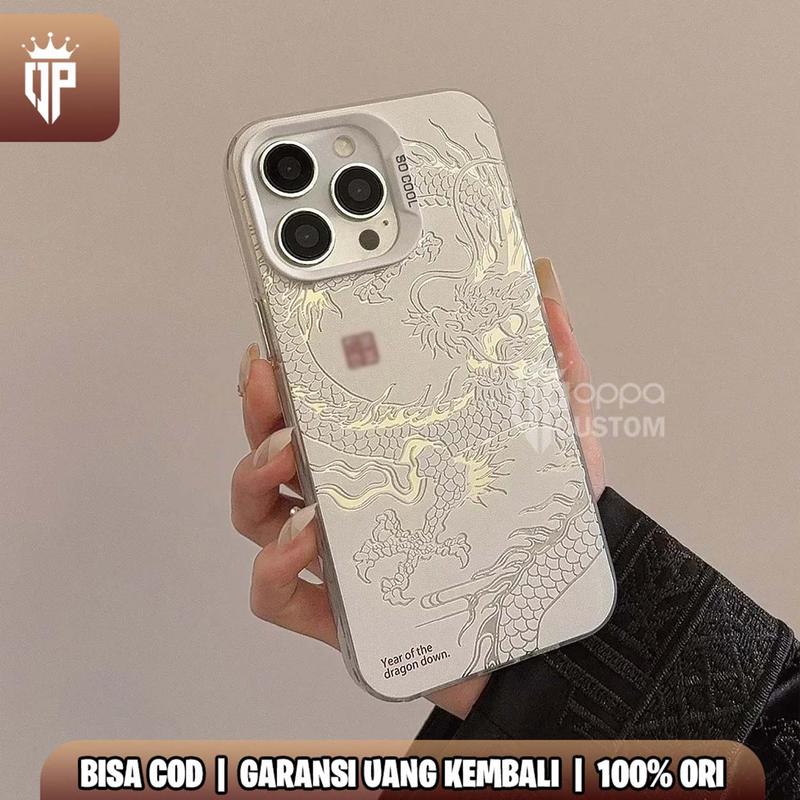 SOFTCASE Premium Laser Matte Hard Casing HP CASE DRAGON DOWN FOR ALL TYPE - LUNAR YEAR OPPA CUSTOM 3