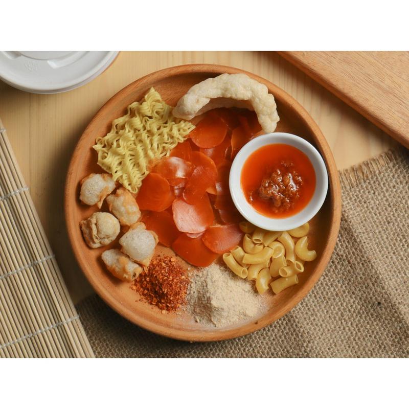 Warung Marenta Seblak Instant Bandung pedas gurih / Seblak Pedas Kuah / Seblak Bandung Makanan Mie 2
