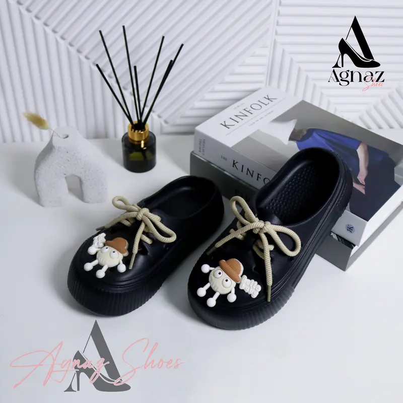 [ CANDY 24271 ] Sepatu Sandal Wanita Sendal Shoes Tinggi EVA Rubber Karet Kekinian Antislip Empuk Ringan Premium Elegan Modis Nyaman Dipakai Outdoor dan Indoor Tahan Air Anti Licin Desain Modern Cocok untuk Segala Aktivitas Harian Fashionable dan Stylish 1