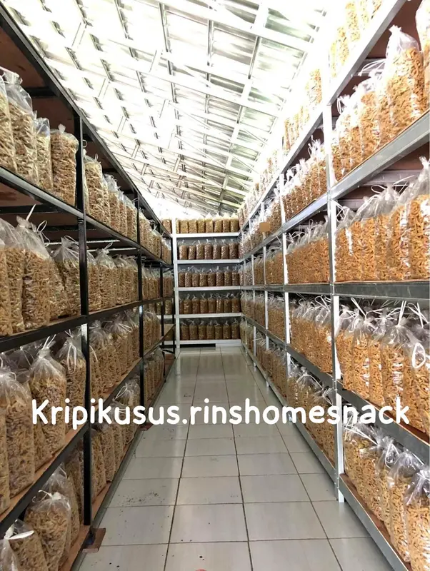Kripik| keripik Usus Ayam Crispy Original 1kg camilan cemilan 1
