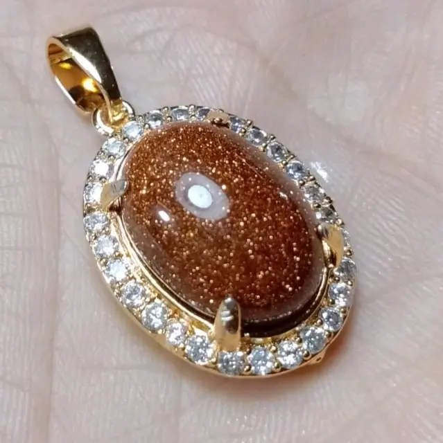 Liontin Pasir intan dimensi 13×18