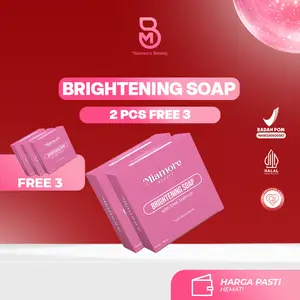 MIAMORE [BUY 2 FREE 3] BRIGHTENING SOAP WITH DNA SALMON BY MIAMORE BEAUTY PERAWATAN MENCERAHKAN KULIT WAJAH  Niacinamide