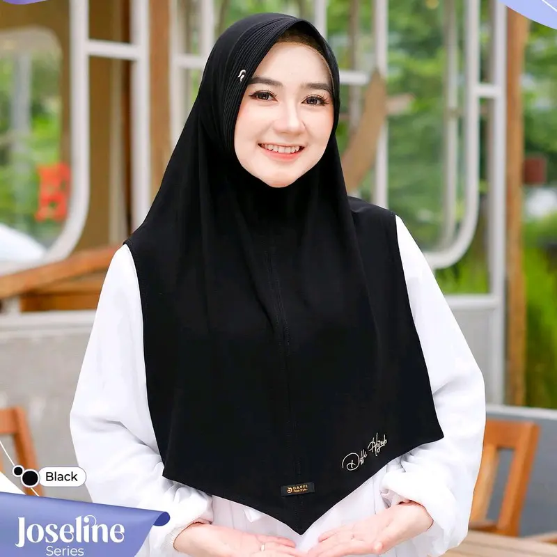 Joseline Daffi Hijab original, hijab Instan Pad Antem 1