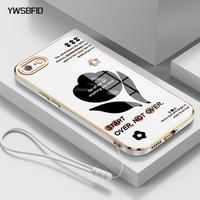 Gambar YWSBFID Casing Hp untuk OPPO A71 A71K Case Pola Cinta bunga kasing Pelapisan Samping Lanyard Silikon Softcase Casing - Gaya1, OPPO A71 dari YWSBFID MALL Kab. Tangerang 4 Tokopedia