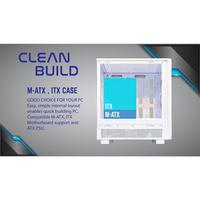 Gambar CASING CUBE GAMING TUNE - Mid Tower mATX Case Tempered Glass (Free 2x RGB Fan) dari Techno Computer Bali Kota Denpasar 5 Tokopedia