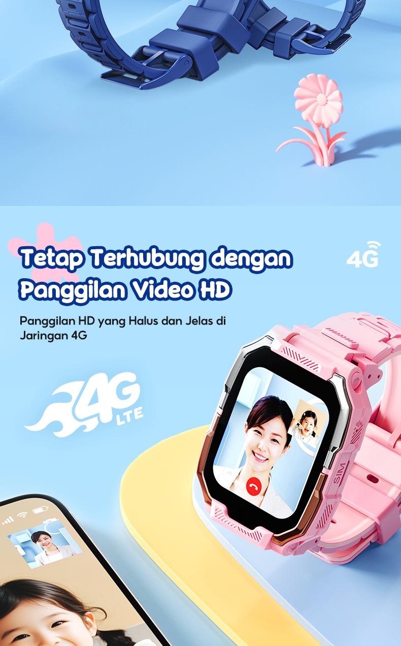 Kiumo Jam Tangan Anak 4G Kiumo Smartwatch Dengan Kamera Ganda Anti Air IP67 Smartwatch Anak Gps Digital Bluetooth Mirror Space Watch Running Ada Pace Smart Band Wifi Screen Monitor Smartwatch 360° Rotating Dual Camera HD Video Calling Jam Tangan Pink Lcd Kiumo Jam Tangan Anak 4G Kiumo Smartwatch Dengan Kamera Ganda Anti Air IP67 Smartwatch Anak Gps Digital Bluetooth Mirror Space Watch Running Ada Pace Smart Band Wifi Screen Monitor Smartwatch 360° Rotating Dual Camera HD Video Calling Jam Tangan Pink Lcd