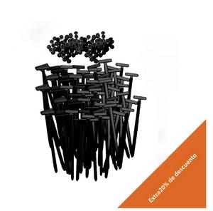 50 Unidades de Corchetes Universales para Bridas de Nylón, Soporte Autoblocante para Bridas de Nylon de Alto Rendimiento, Herramienta Multiusos para Bridas de Plástico en Reparaciones Diarias de Automóviles