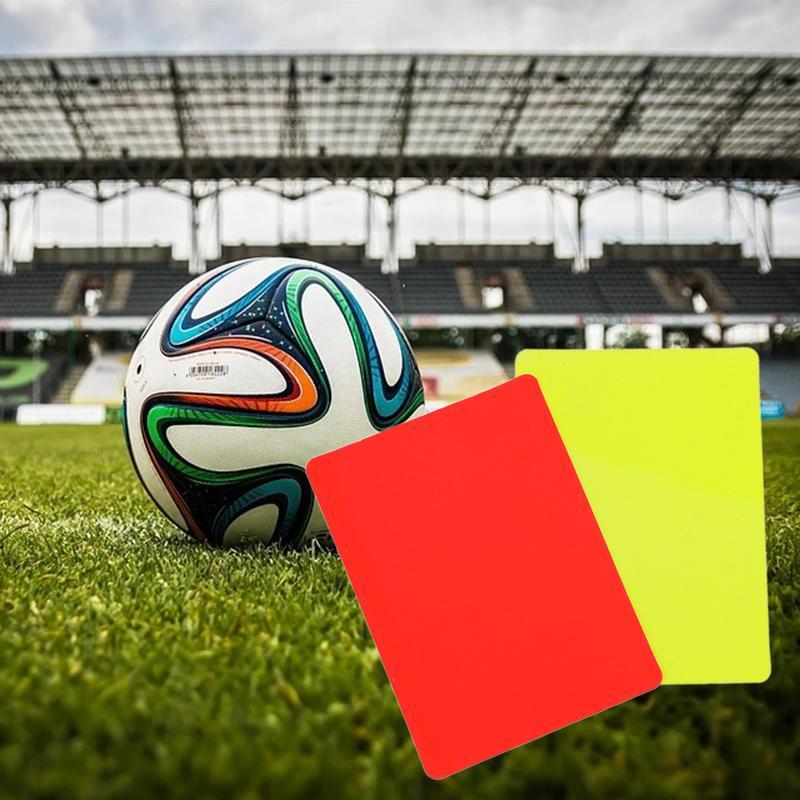 Product Introduction of 2pcs Football Referee Red and Yellow Cards for Football Matches 8