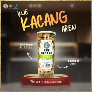 Poetri Bali Kue Kacang Rezeki Gula Aren 500gr Cemilan Enak Gurih Dari Kacang Tanah Pilihan Dan Gula Aren