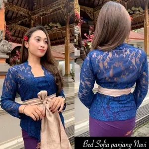 Atasan Kebaya Bali Brokat Sofia Bed Kutu Baru Atasan Wanita Tradisonal Modern Baju