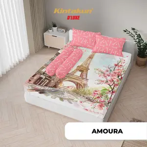 Sprei Kintakun Dluxe Digital Printing T25 Uk King 180X200 / Queen 160x200 /Digital Printing NEW EDITION Terlaris Motif Pilihan