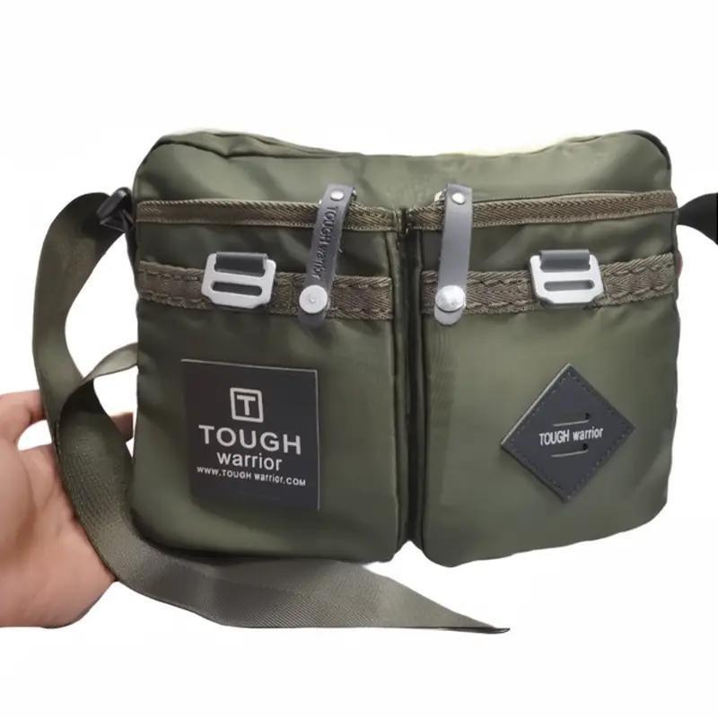 Product Introduction of TAS SELEMPANG/SLING BAHU PRIA/WANITA TOUGH WARRIOR 4871 WATERPROOF ANTI AIR IMPORT (BISA COD) Canvas 16