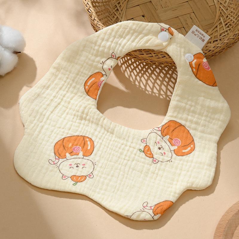 Lavelee Shop | Celemek Bayi Lingkaran 360 / Bib Slabber Bayi Besar Cotton / Tatakan Air Liur Anak / Celemek Makan Bahan Tebal Halus Lembut Premium Motif BB08 7