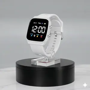 Jam Tangan Anak Digital LED Korean Style Waterproof Jam Fashion Cewe Cowo Premium