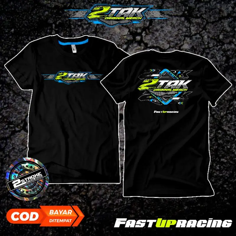 KAOS 2 STROKE | KAOS MEKANIK AMATIR | KAOS RACING ORIGINAL | BAJU RACING ORIGINAL | KAOS RACING FULL SPONSOR 7