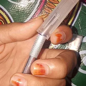 6 in 1 Set Pisau Ukir Profesional Logam - 5 Mata Pisau Multifungsi + 1 Hobby Knife untuk Kerajinan & Seni