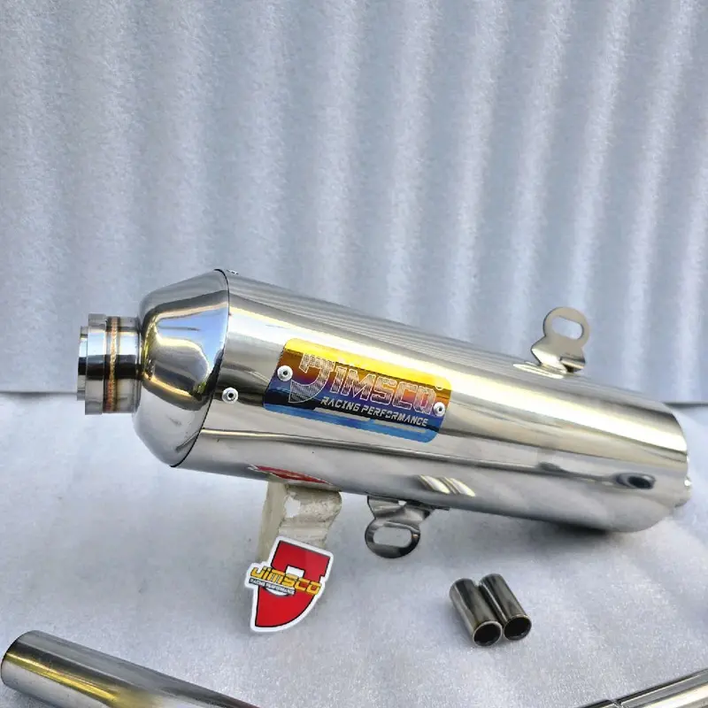 Knalpot Standar Racing JIMSCO Original Pipa 26-28mm Nmax Aerox PXC Vario Beat Mio X ride Lexi Genio copy cms Motor Mesin Motorcycle Pangkon Tabung 4