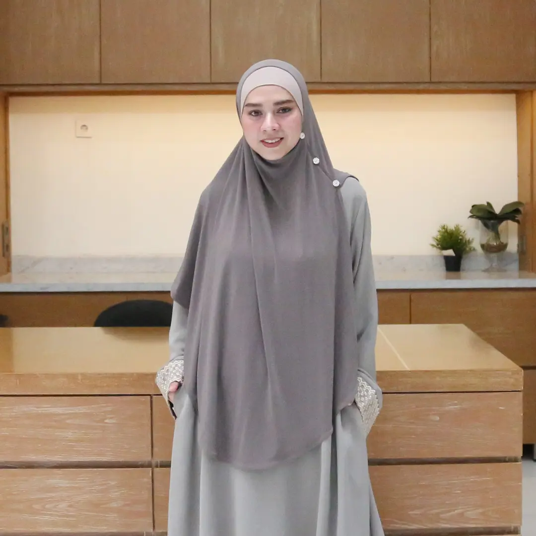 PASHMINA INSTAN ARAFAH Wanita Dewasa Jersey ITY Panjang