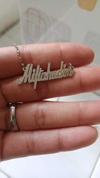 Product Review of Make Kalung Nama Titanium Anti Karat Custom Nama Gold dan Silver from e**a 0