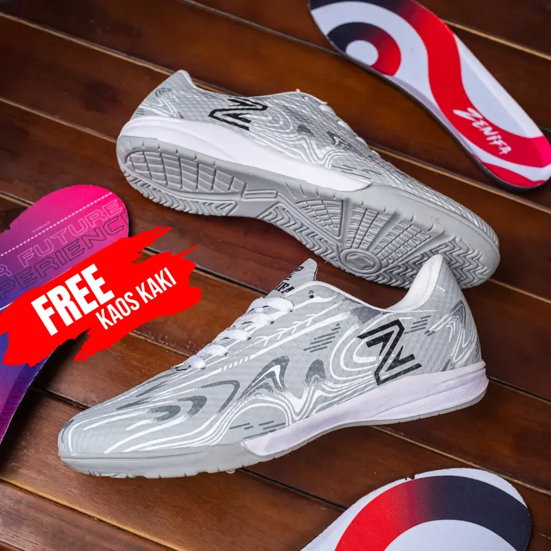 Sepatu Futsal Pria Zenifa Spinder Eclipse Wave FG Accelerated Cowok Keren Premium 3