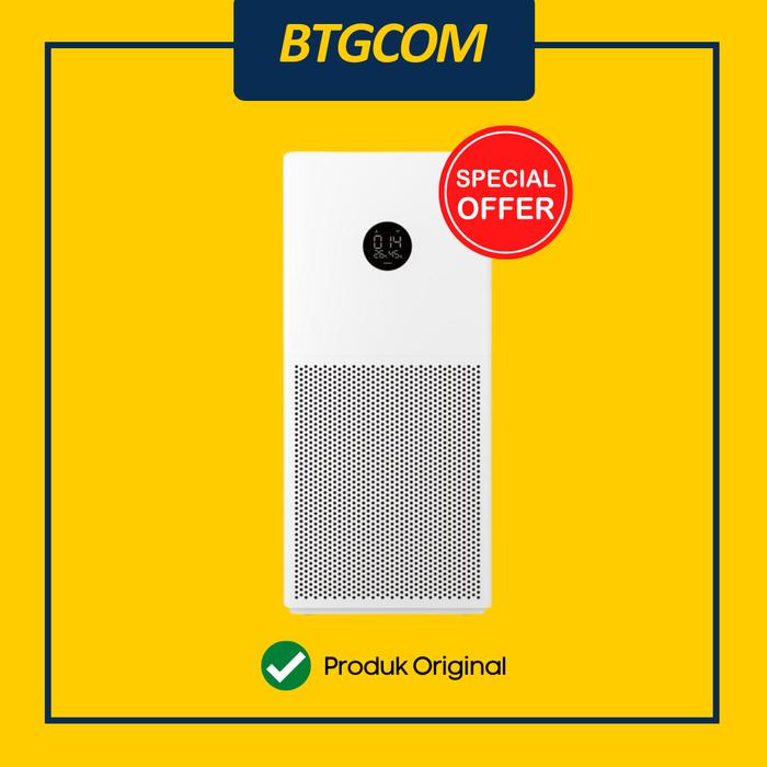 Gambar XIAOMI SAMRT AIR PURIFIER XIAOMI 4 LITE WHITE PEMBERSIH DAN PENYARING UDARA IONISASI EU 360° 43m² dari btgcom Kota Denpasar Tokopedia