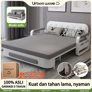 [STOK READY]Urban wave sofa bed minimalis kursi lipat modern kualitas baik  Sofa Bed Multifungsi Modern Nyaman untuk Tidur Sofa Bed Lipat Ukuran 152CM Sofa Tidur Sofa