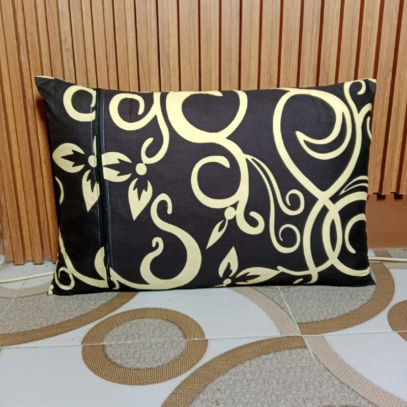 sarung bantal jumbo uk 50x70 pakai resleting katun halus 5